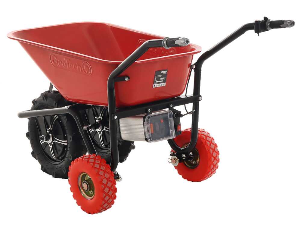 Accu motorkruiwagen laadvermogen 200 kg GeoTech CAR 300T-80, 40 V 6 Ah, detail 8