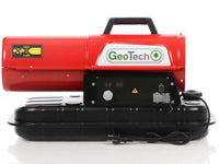 GeoTech DH 2000 diesel heteluchtkanon 20 kW, direct gestookt, detail 8