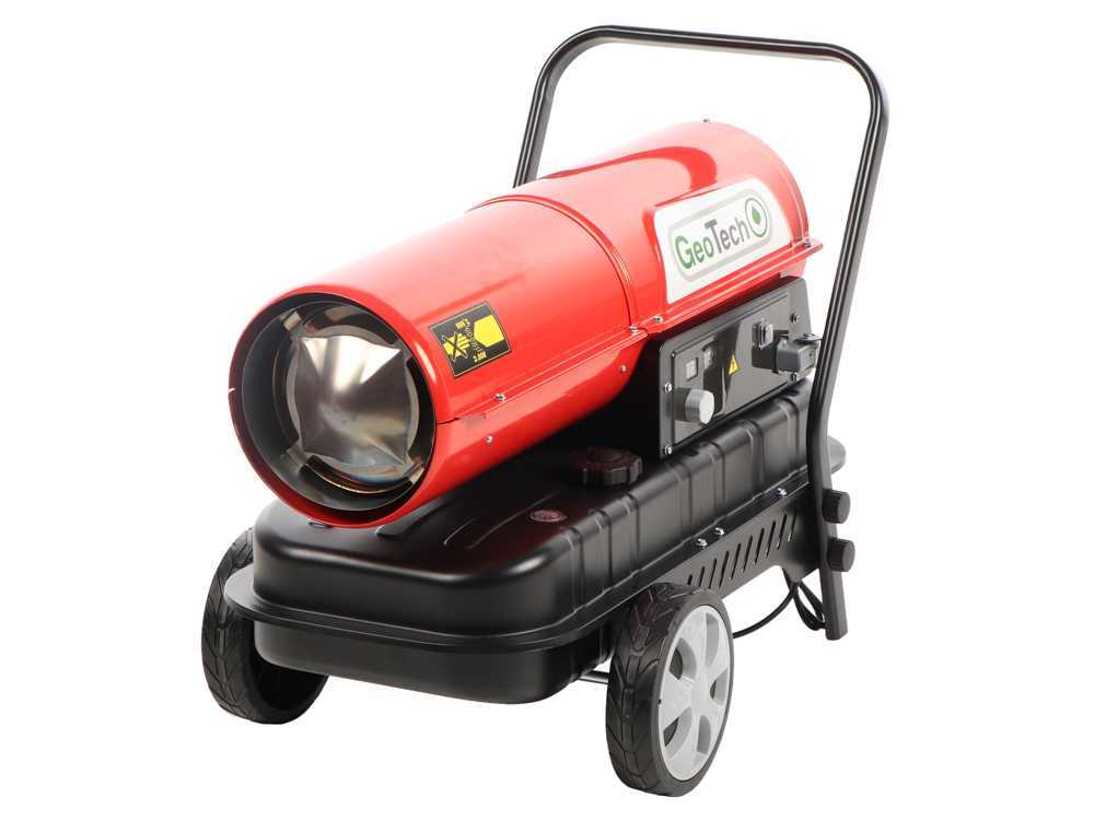 GeoTech DH 3000 diesel heteluchtkanon 30 kW, direct gestookt, detail 8