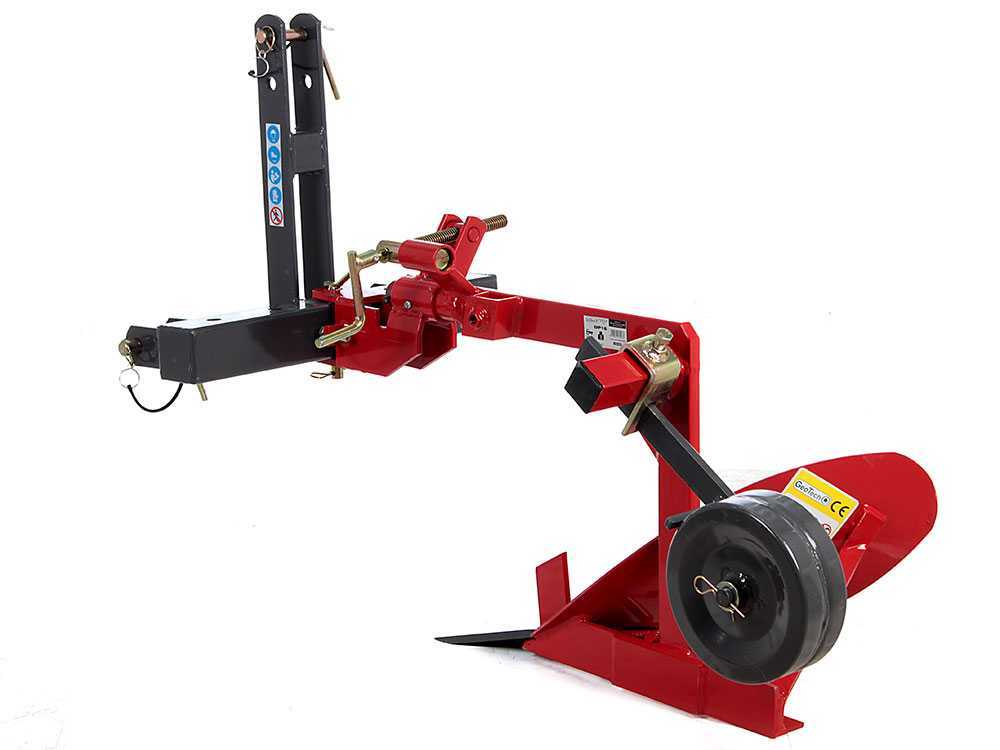 GeoTech DP16 1-scharige ploeg, detail 9