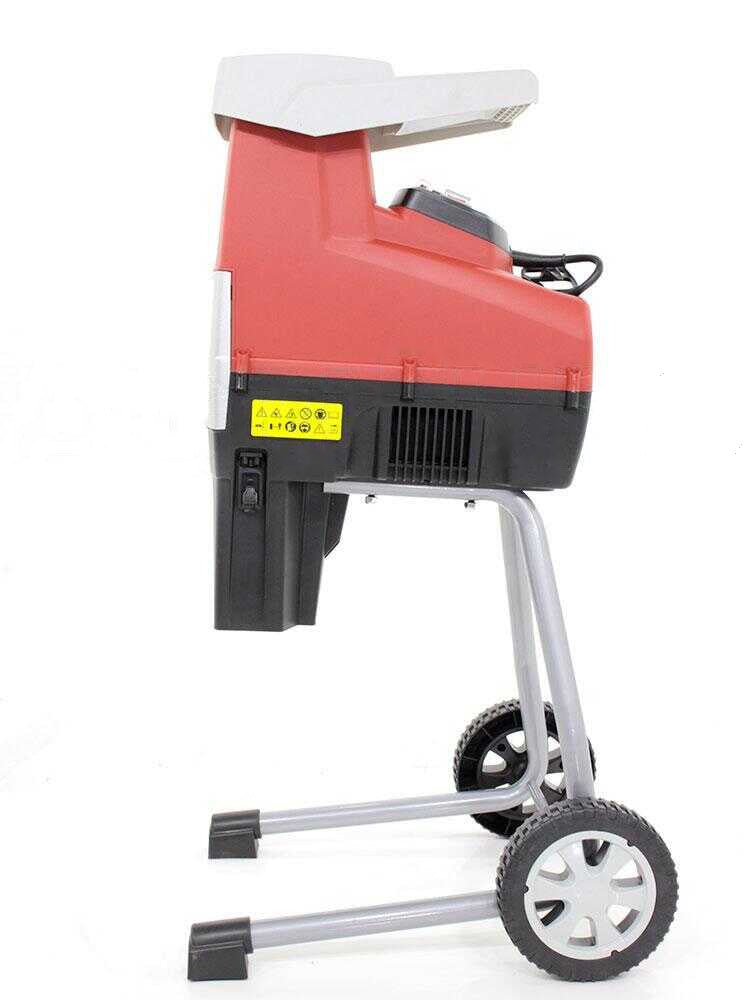 GeoTech ES 2800 elektrische hakselaar, takken tot 44 mm, detail 9