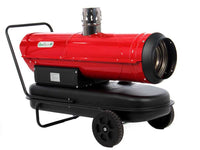GeoTech IDH 3000 diesel heteluchtkanon 30 kW, indirect gestookt, detail 9