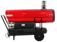 GeoTech IDH 8000 diesel heteluchtkanon 80 kW, indirect gestookt, detail 9