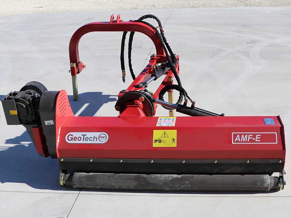GeoTech Pro AMF-E 125 zijklepelmaaier met arm 125 cm, detail 9