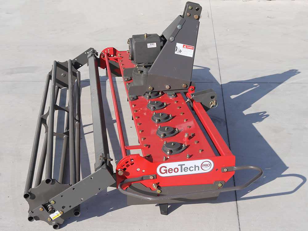 GeoTech Pro ER 210 rotorkopeg 210 cm, detail 9