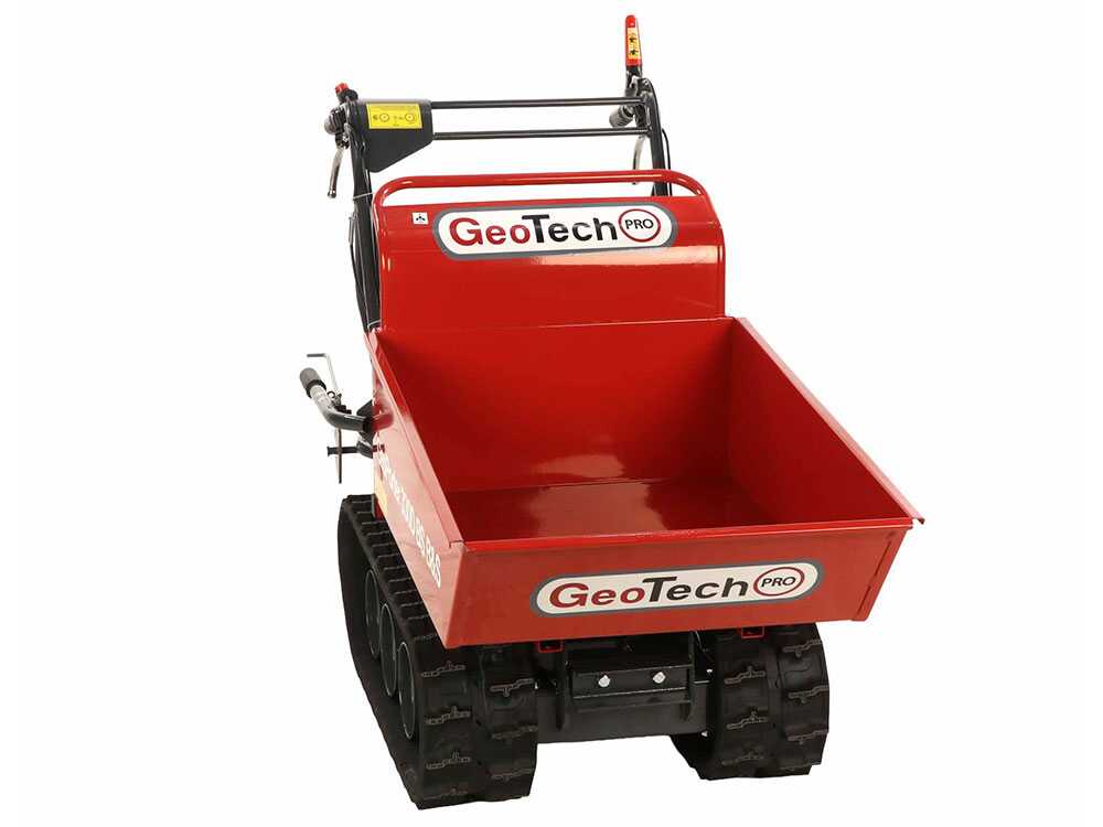 Rupsdumper laadvermogen 300 kg GeoTech Pro GeoPorter 330D B&S, detail 8