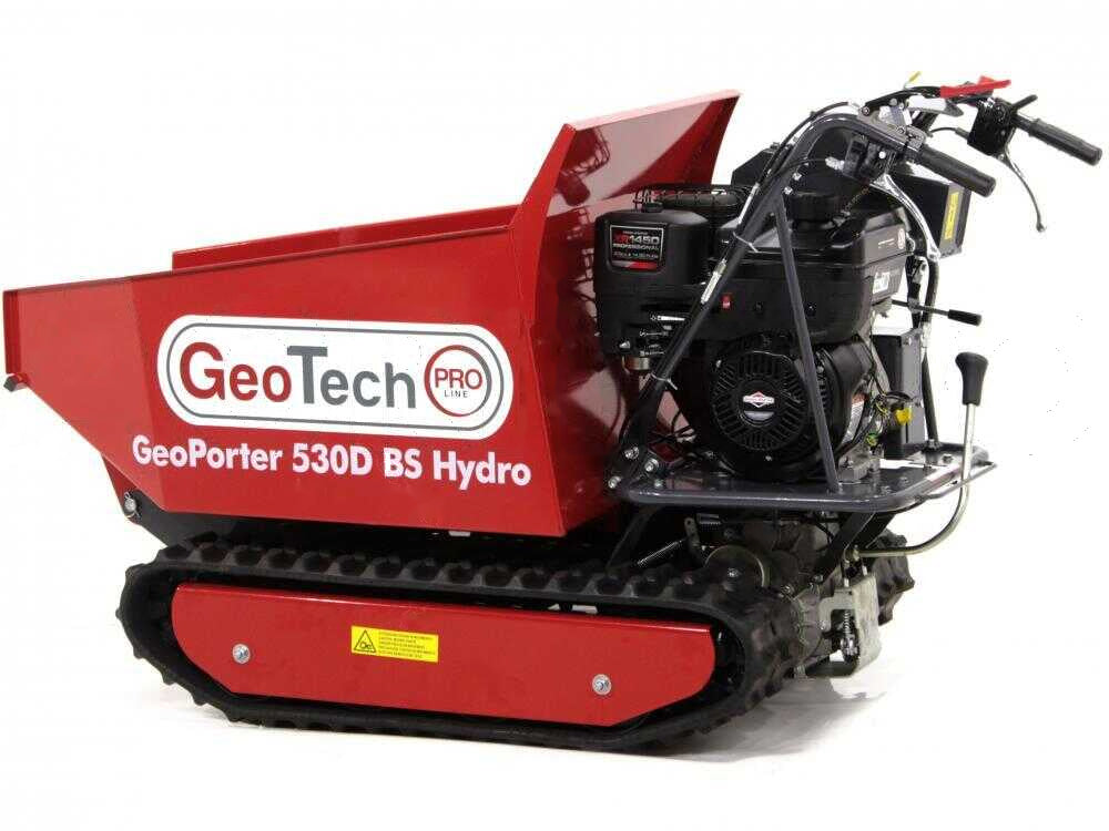 Rupsdumper laadvermogen 500 kg GeoTech Pro GeoPorter 530D BS Hydro, hydraulisch kiepen, detail 9
