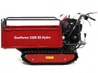 Motorkruiwagen laadvermogen 500 kg GeoTech Pro GeoPorter 530E BS Hydro Motor Wheelbarrow, hydraulisch kiepen, detail 9