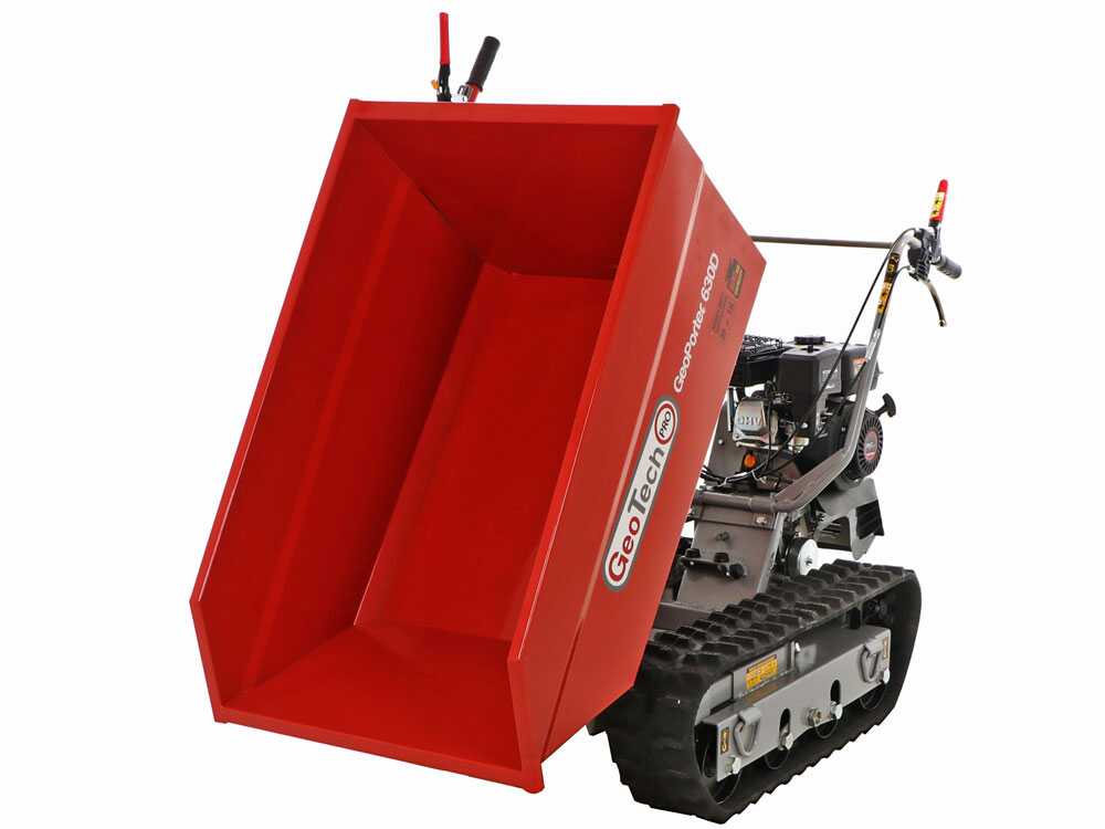 Rupsdumper laadvermogen 600 kg GeoTech Pro GeoPorter 630D, detail 9