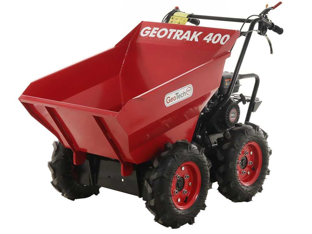 Motorkruiwagen laadvermogen 400 kg GeoTech Pro GEOTRAK 400, 4x4, detail 8