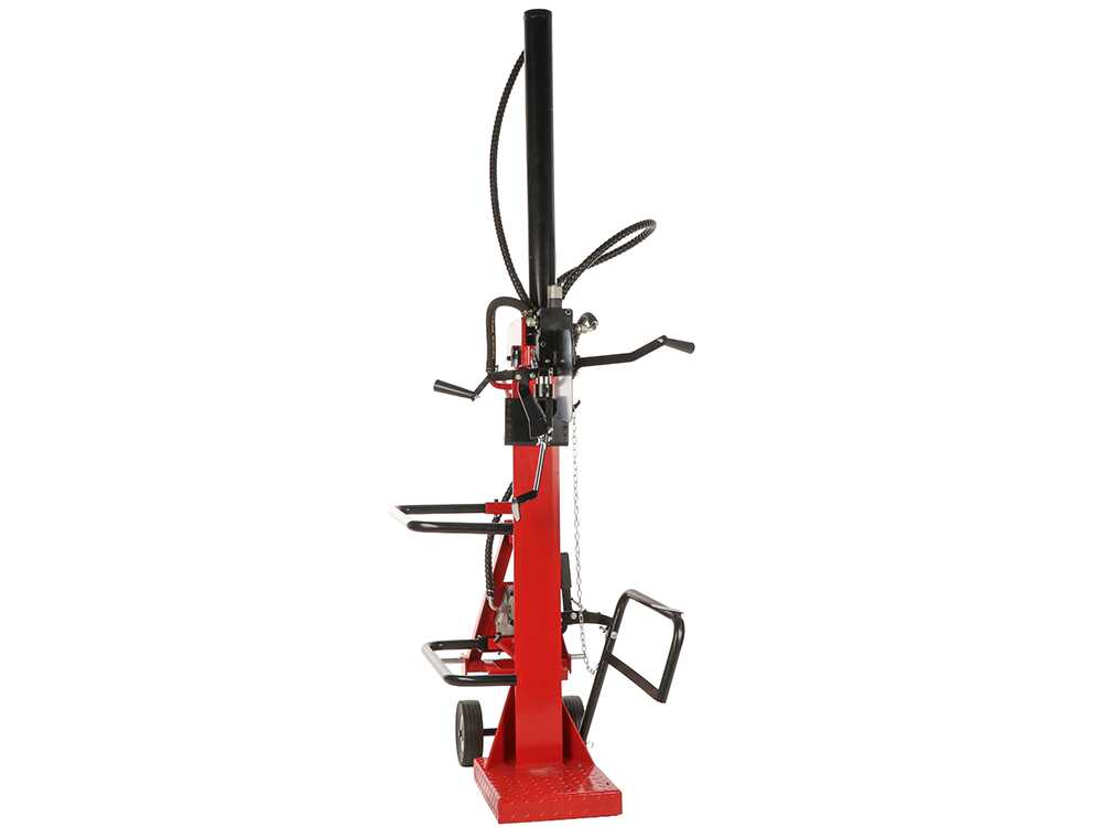 GeoTech Pro LSP 13-100 VT aftakas houtklover, 13 ton, verticaal, detail 8