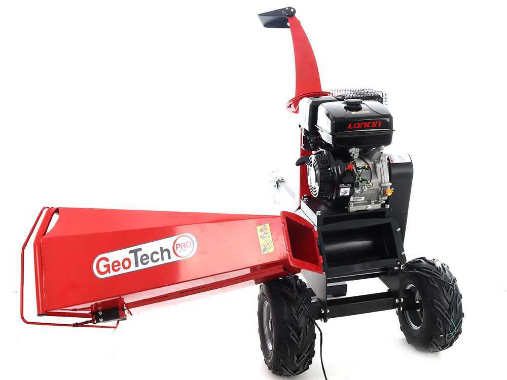 GeoTech Pro PCS 150L benzine hakselaar, takken tot 90 mm, detail 9