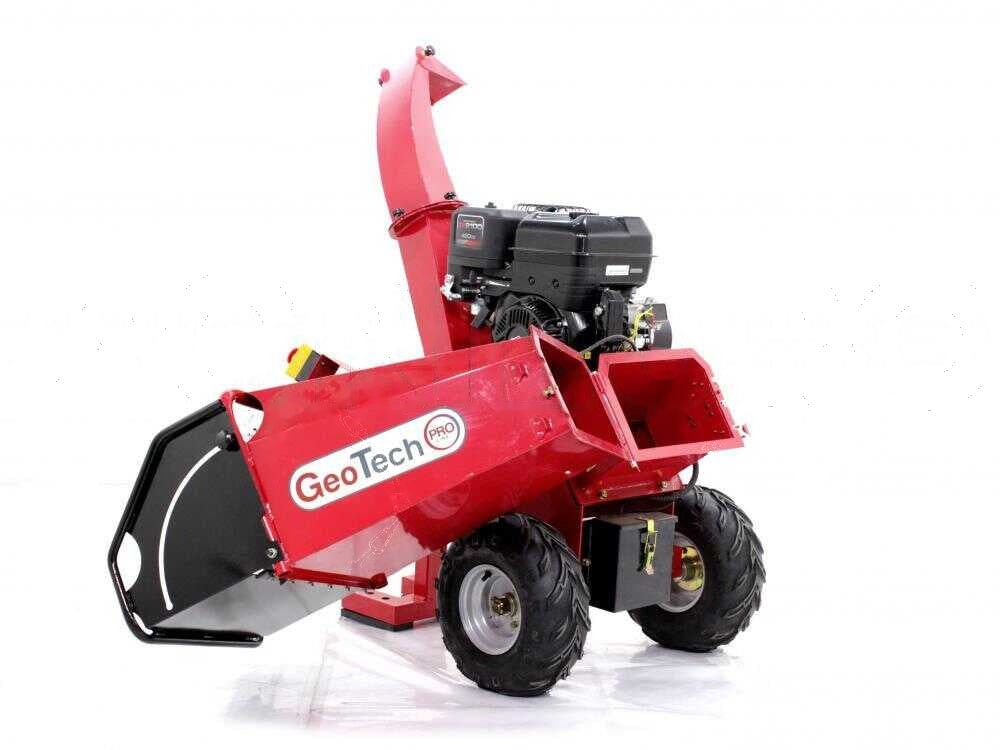 GeoTech Pro PCS 155 BSE benzine hakselaar, takken tot 90 mm, elektrische start, detail 9