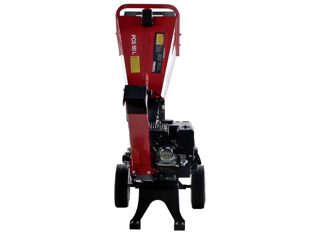 GeoTech Pro PCS 50 L benzine hakselaar, takken tot 50 mm, detail 8