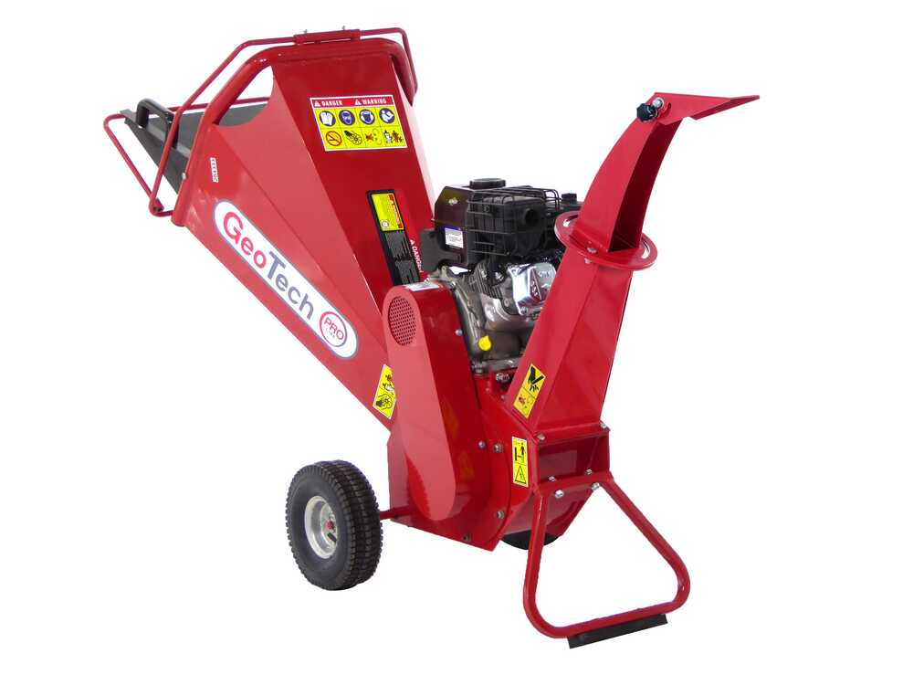 GeoTech Pro PCS70BS benzine hakselaar, takken tot 65 mm, detail 9