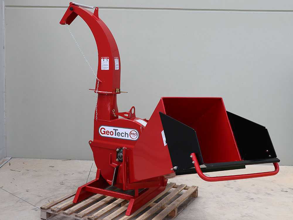GeoTech Pro TCP 150 aftakas hakselaar, takken tot 150 mm, detail 9