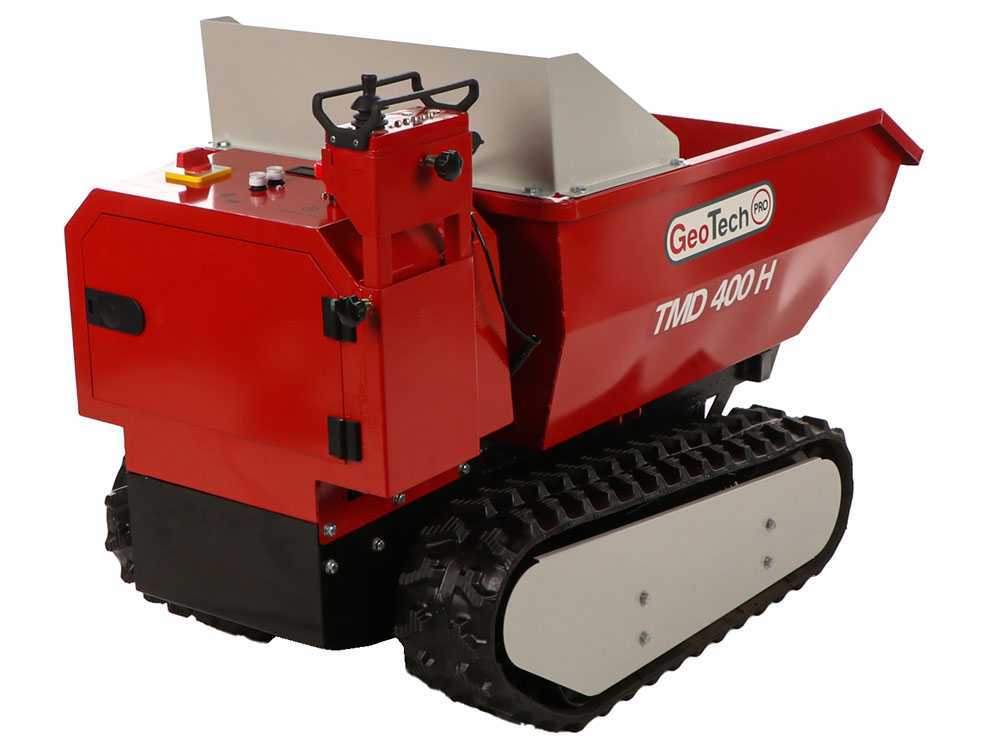 Accu motorkruiwagen laadvermogen 400 kg GeoTech Pro TMD 400 H, 48 V 15 Ah, detail 8