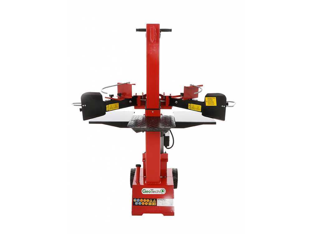 GeoTech SPVE 8-55 elektrische houtklover, 8 ton, verticaal, detail 9