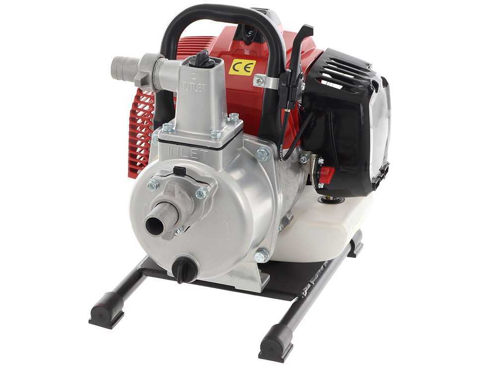 GeoTech WP240 EVO benzine motorpomp, aansluiting 25 mm, detail 9