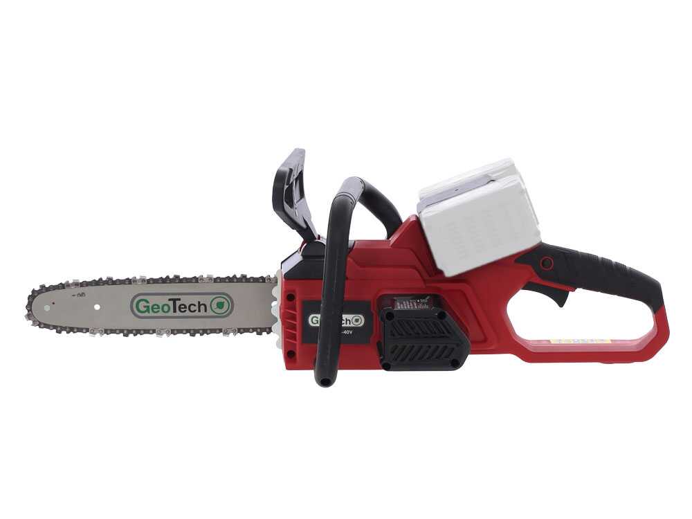 GeoTech X-Line CS-40V accu kettingzaag, zwaard 30 cm, 40 V zonder accu, detail 9