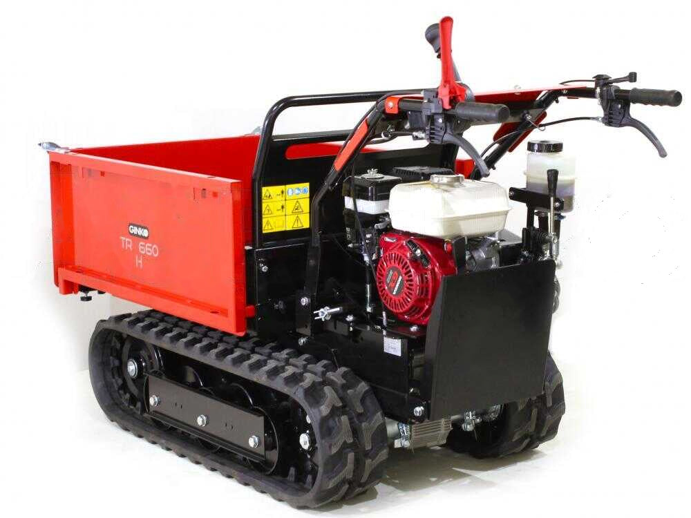 Rupsdumper laadvermogen 600 kg Ginko - MGM TR 660 Extensible, motor Honda GX200, hydraulisch kiepen, detail 9