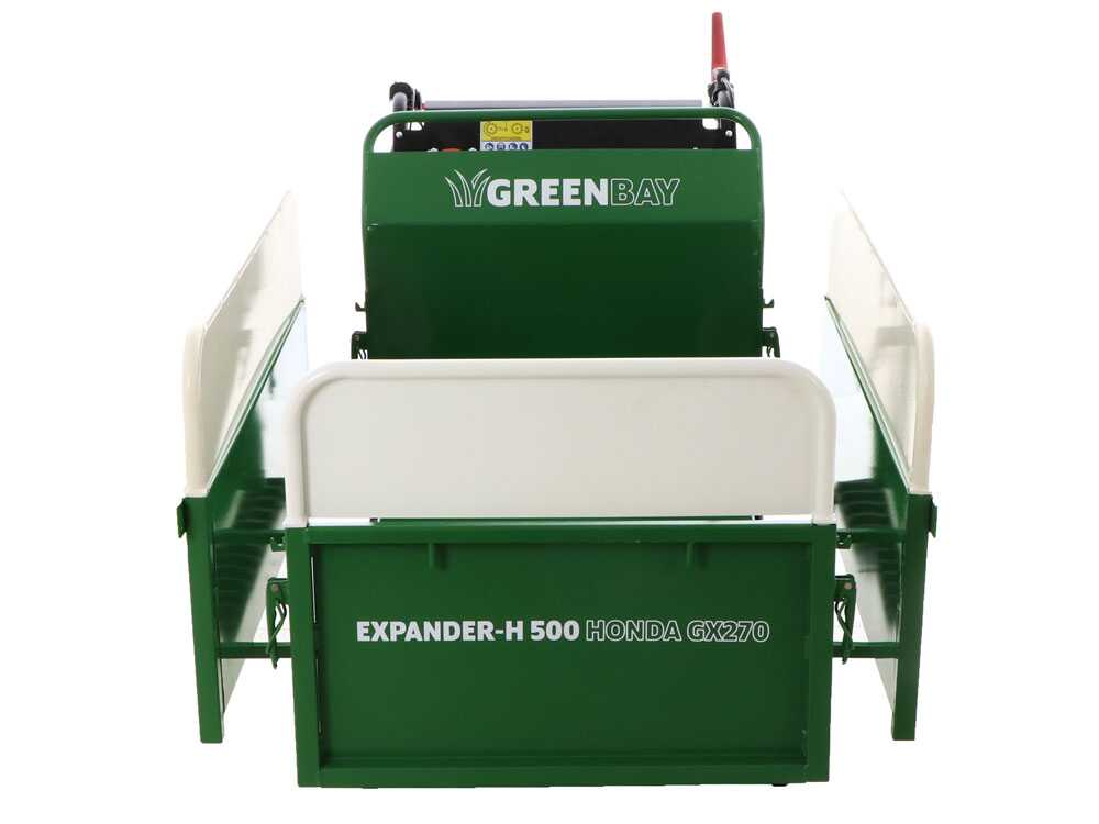 Motorkruiwagen laadvermogen 500 kg GreenBay EXPANDER-H 500 Crawler Carrier, motor Honda GX270, detail 9