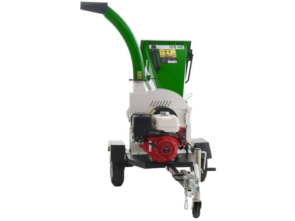 GreenBay GB-WDC 120 HE benzine hakselaar, takken tot 90 mm, detail 8