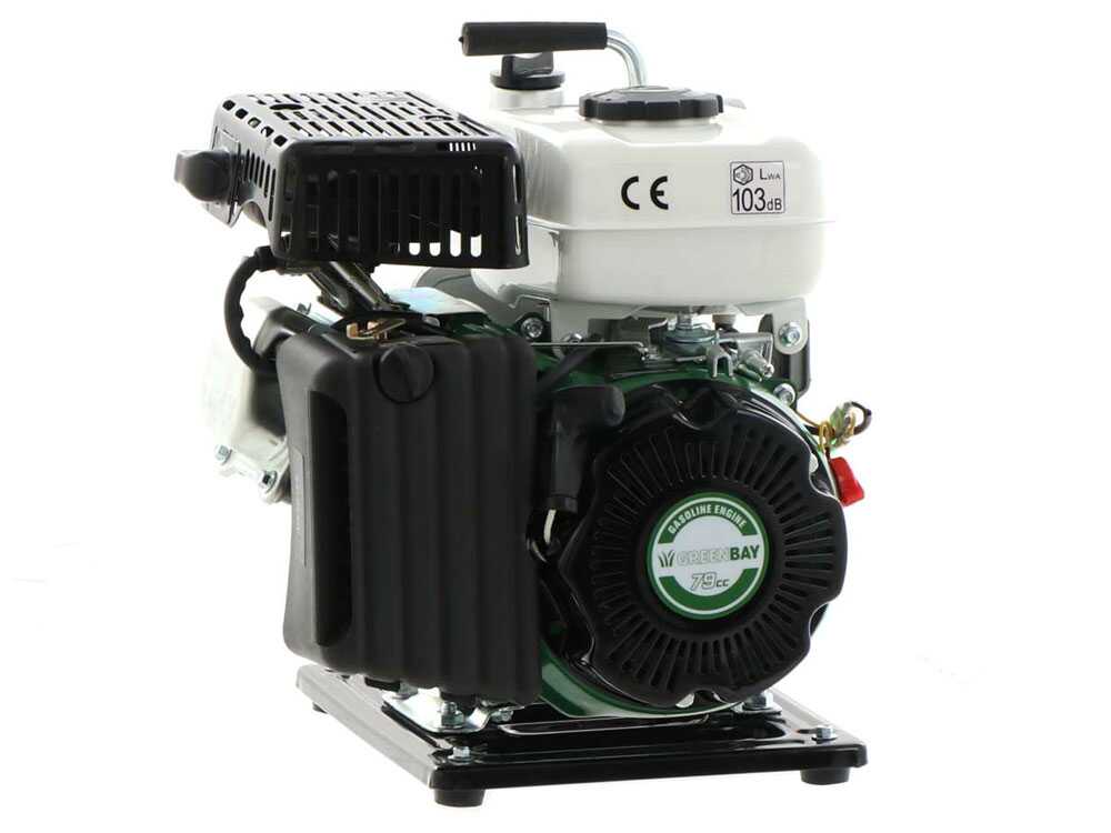 GreenBay GB-WP 40 benzine motorpomp, aansluiting 40 mm, detail 8