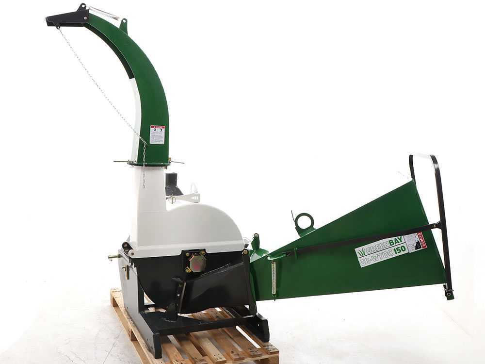 GreenBay GB-WTDC 150 aftakas hakselaar, takken tot 150 mm, detail 9