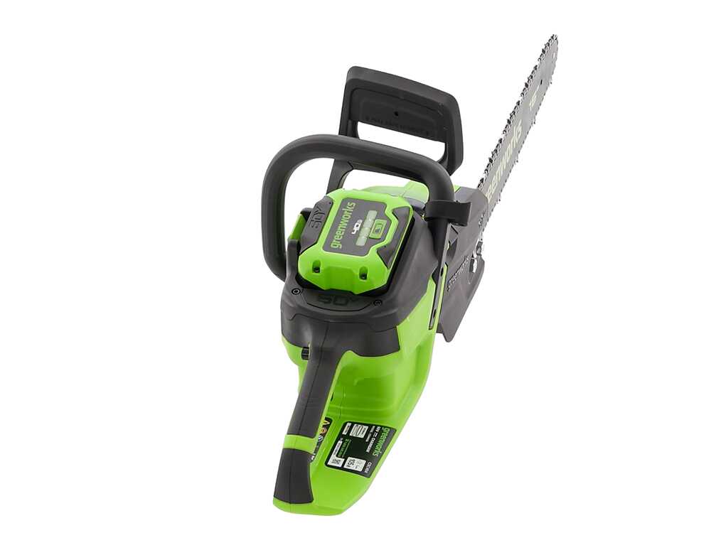 Greenworks CS40O6 accu kettingzaag, zwaard 40 cm, 60 V 4 Ah, detail 8