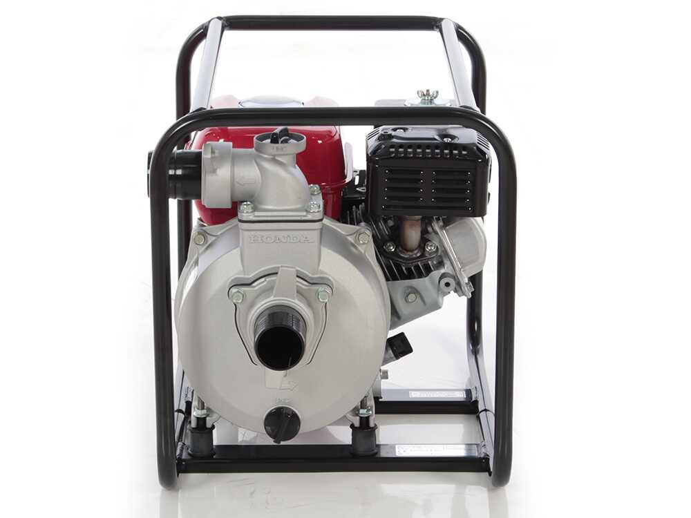 Honda WB20XT benzine motorpomp, aansluiting 50 mm, detail 9