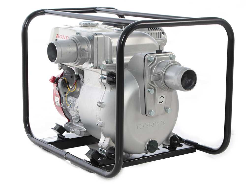 Honda WT30 benzine motorpomp voor vuil water, aansluiting 80 mm, detail 9