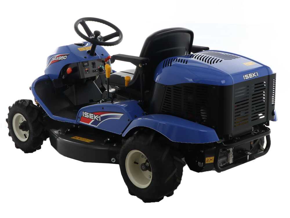 Iseki SRA 950A 2WD zitklepelmaaier 95 cm, hydrostaat, detail 8