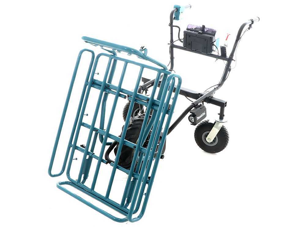 Accu motorkruiwagen laadvermogen 130 kg Makita DCU180, zonder accu (K503923), detail 9