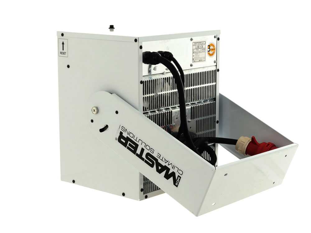 Master TR 9D elektrische heteluchtkanon 9 kW, 400 V, met afstandsbediening, detail 9