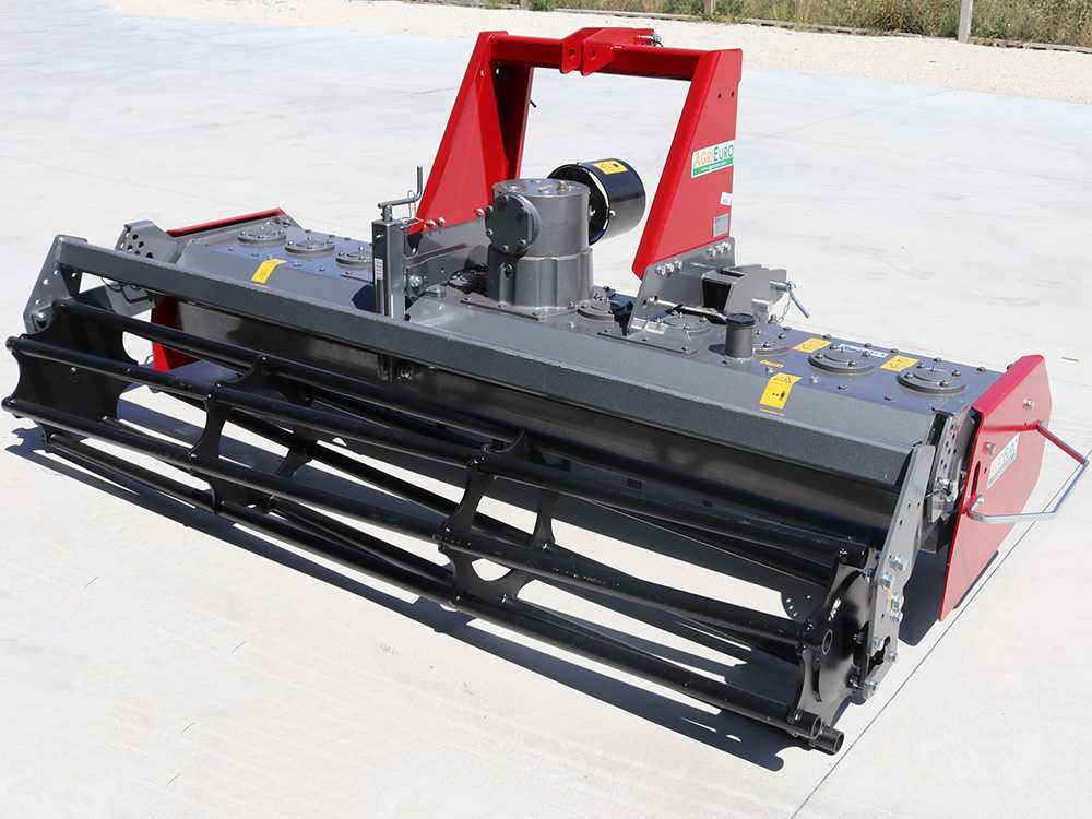 AgriEuro TOP-LINE RF250 rotorkopeg 250 cm, zware serie, kooirol, detail 9