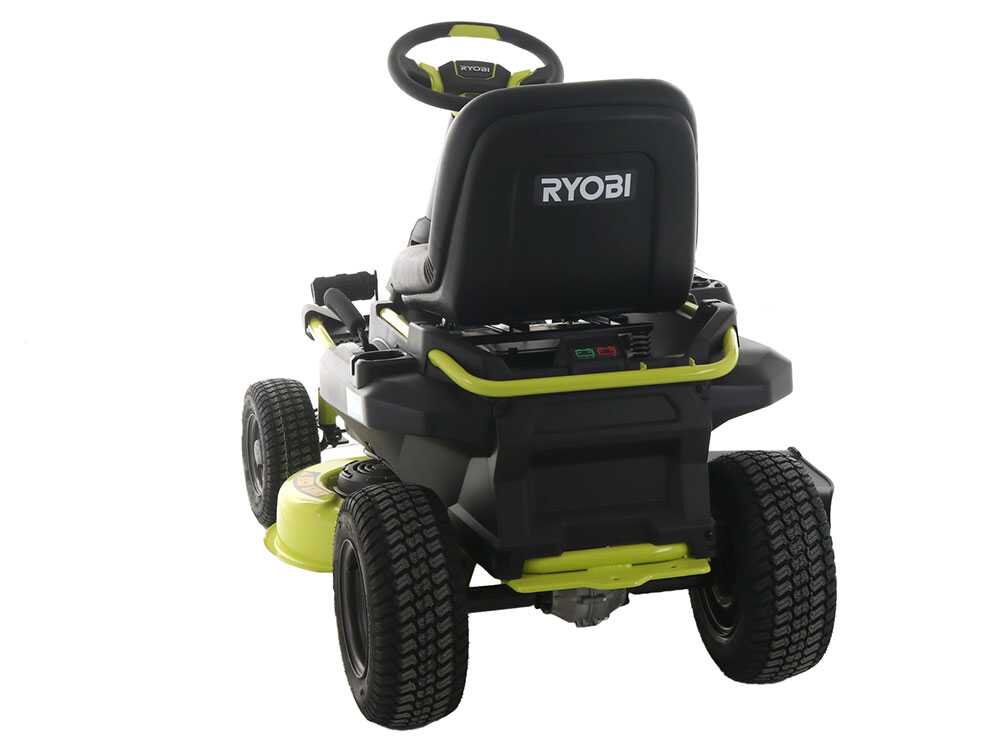 Ryobi RY48RM76A accu-zitmaaier met zijuitworp 76 cm, automaat, detail 8