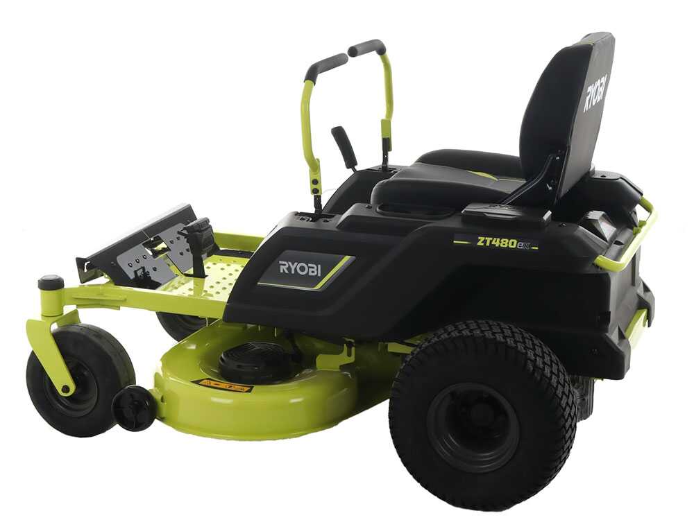 Ryobi ZTR480ex accu-zero-turn zitmaaier 107 cm, automaat, detail 8