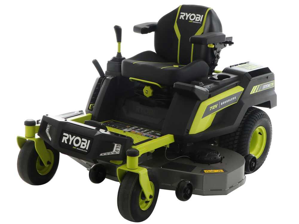 Ryobi ZTRX137 accu-zero-turn zitmaaier 137 cm, automaat, detail 8