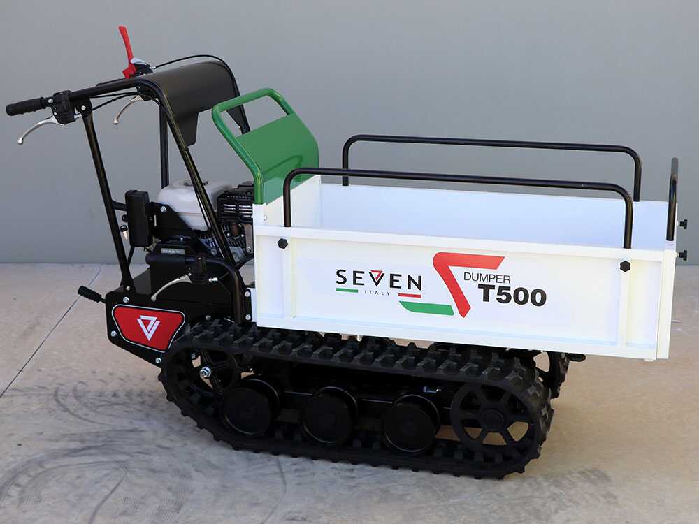 Rupsdumper laadvermogen 500 kg Seven Italy T500 GX-E, detail 9