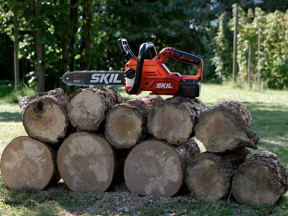 Skil 0534CA accu kettingzaag, zwaard 30 cm, 20 V 2,5 Ah, detail 9