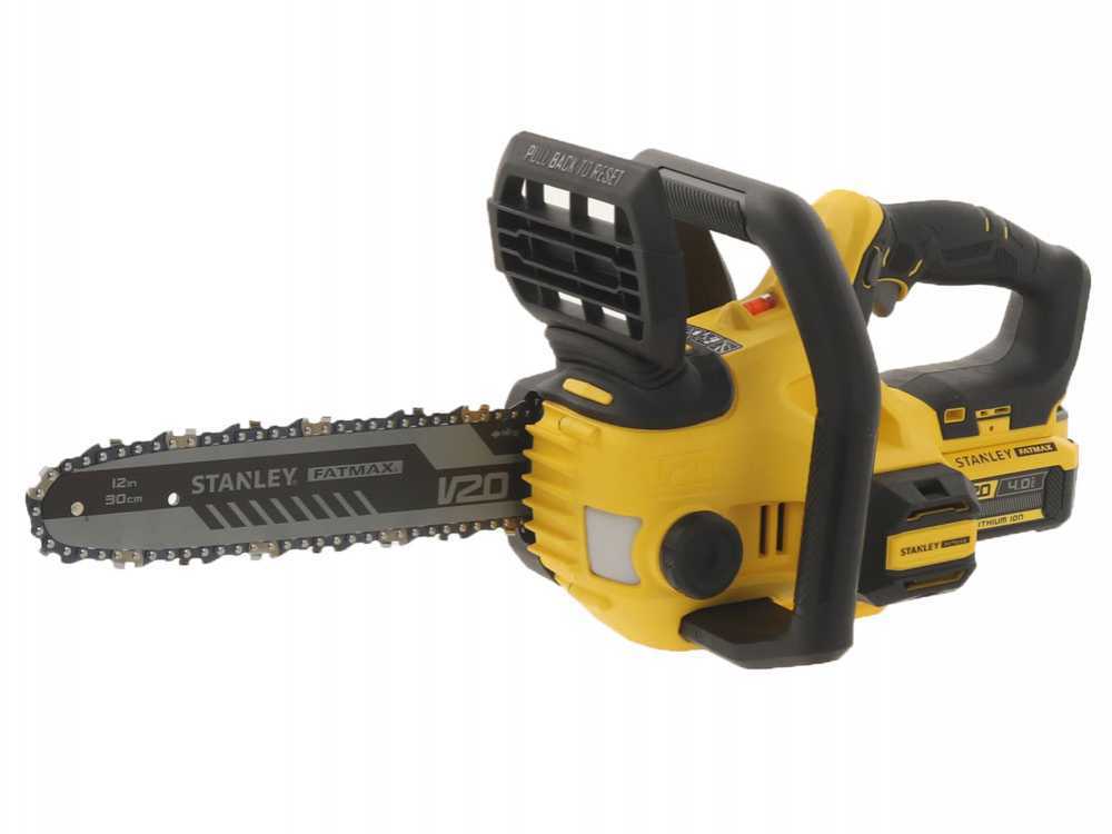 Stanley Fatmax V20 accu kettingzaag, zwaard 30 cm, 18 V 4 Ah, detail 8