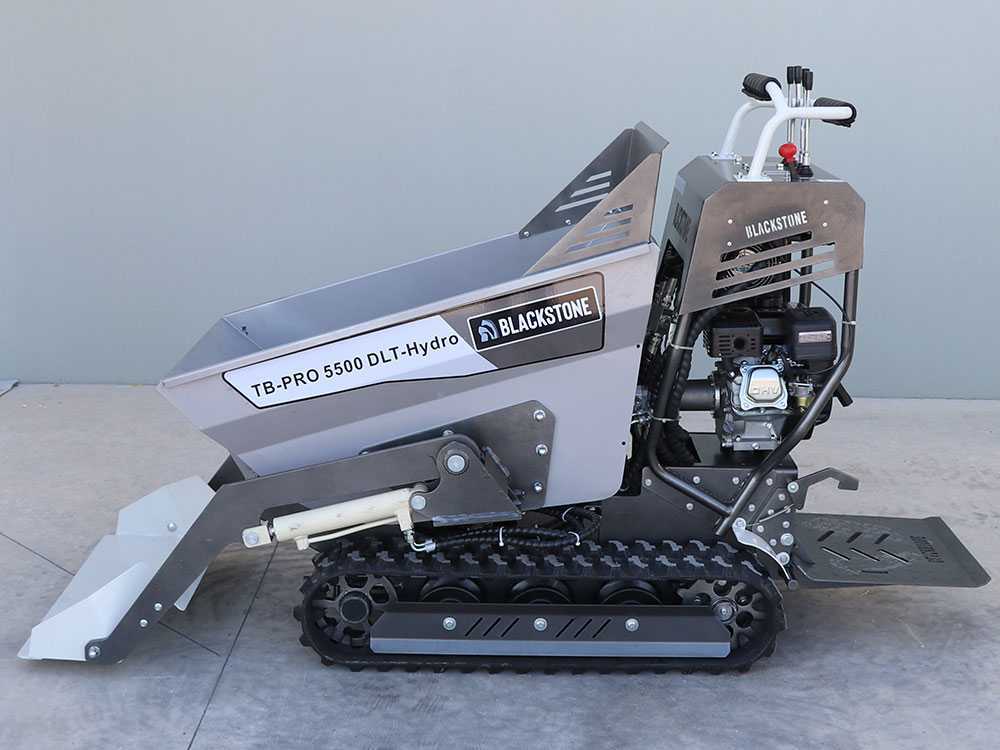 Rupsdumper laadvermogen 500 kg BlackStone TB-PRO 5500 DLT-Hydro, detail 9