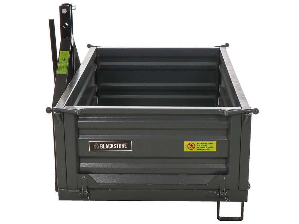BlackStone B-TB 160 transportbak voor de trekker, detail 9