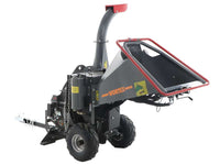 Wortex Grizzly benzine hakselaar, takken tot 100 mm, elektrische start, getrokken uitvoering, detail 8
