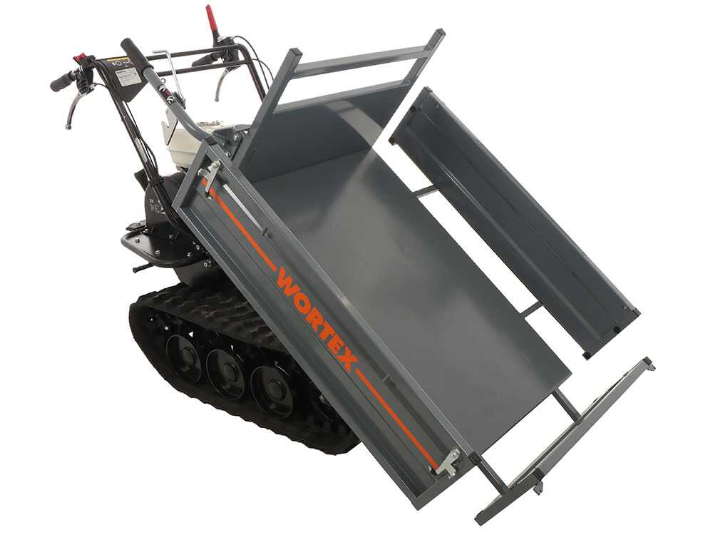 Rupsdumper laadvermogen 300 kg Wortex SFH 300, detail 9