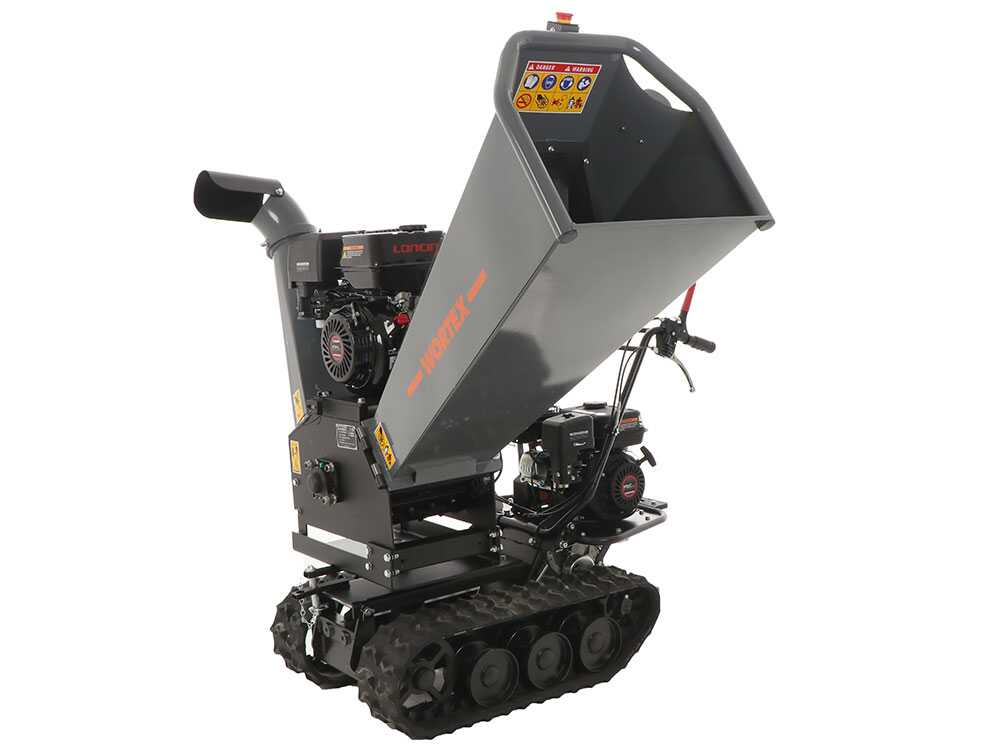 Wortex Tiger D420/120L benzine hakselaar, takken tot 90 mm, detail 9