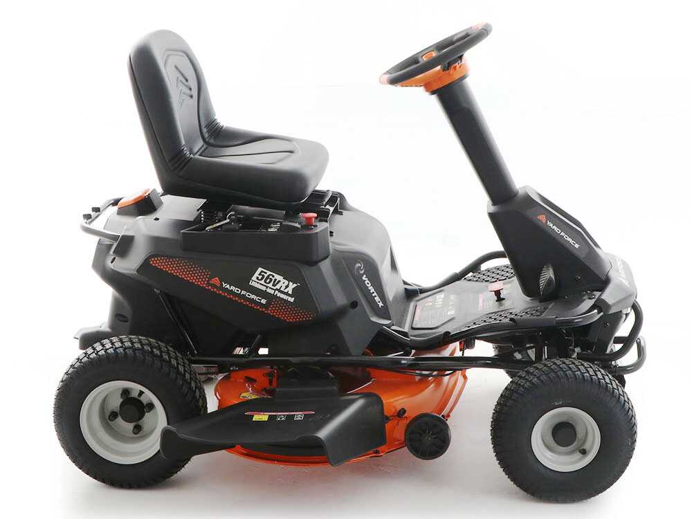 Yard Force E559 accu-zitmaaier met opvangbak 96 cm, automaat, detail 9