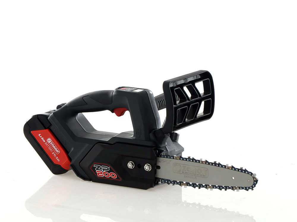 Zanon ZP 200 accu kettingzaag, zwaard 20 cm, 18 V 5 Ah, detail 8