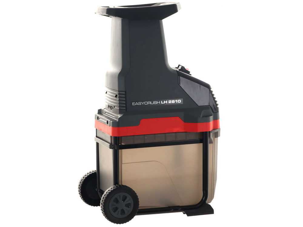 AL-KO Easy Crush LH 2810 elektrische hakselaar, takken tot 42 mm, detail 9